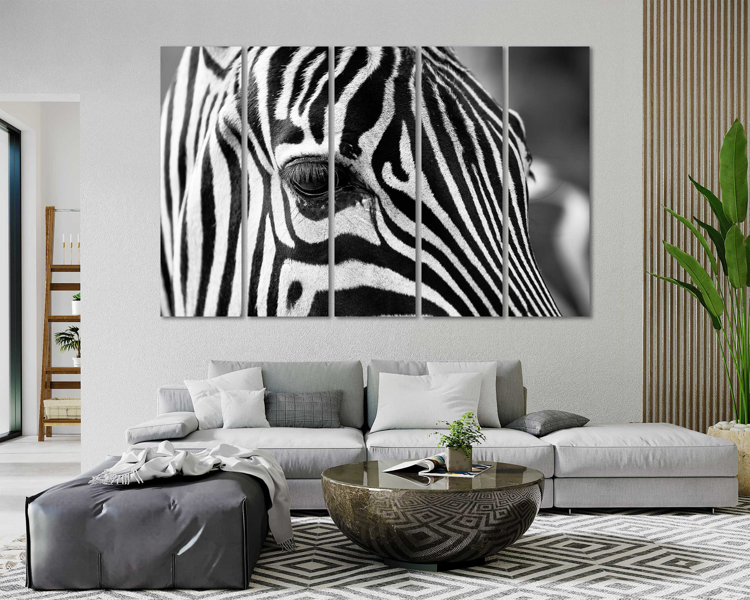 15+ Zebra Canvas Wall Art