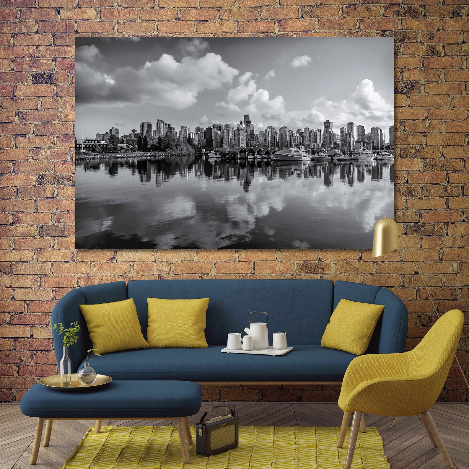 Vancouver Canvas Art Canada Vancouver Wall Art Vancouver Etsy