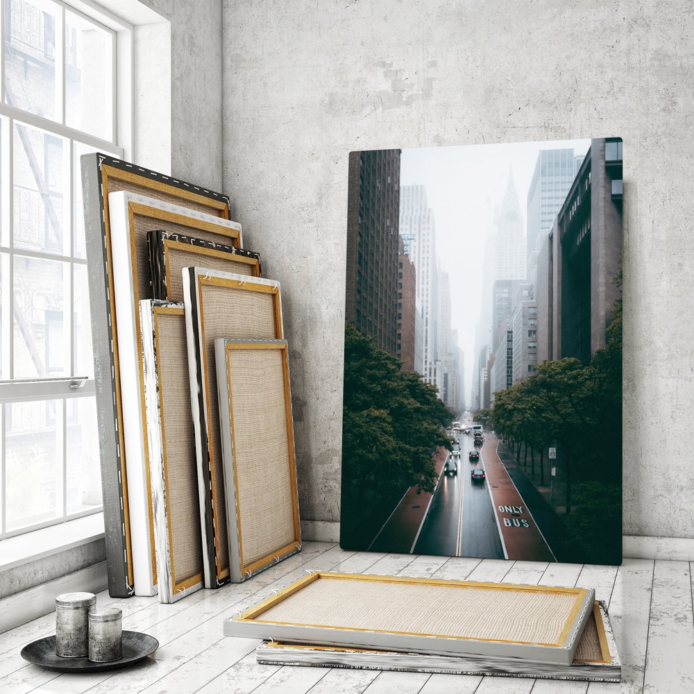 Canvas of New York City, Manhattan wall decor art prints, New York