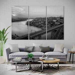 Porto Wall Art, Portugal Cityscape Canvas, Ready to Hang Home Decor image 3