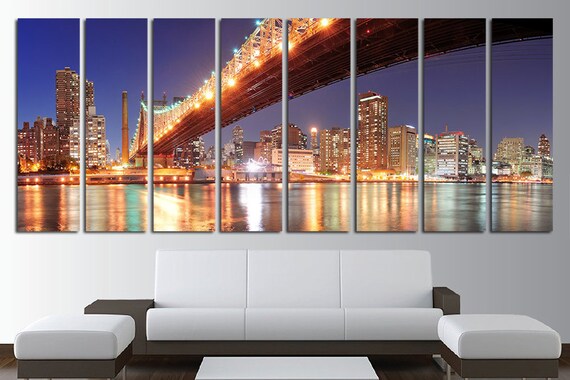 8 panels canvas wall