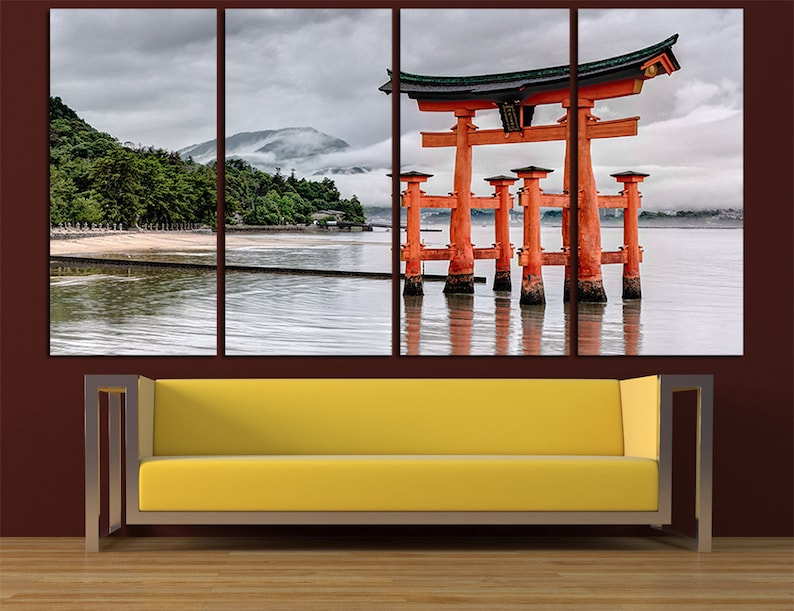 Japan Large Canvas Print Wall Art Japan Wall Art Japan Canvas Etsy