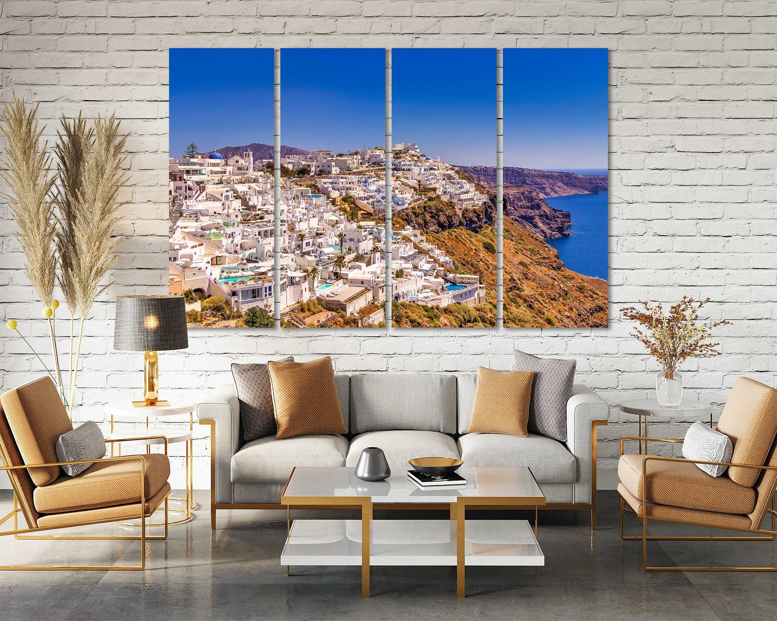 Santorini Art Santorini Wall Decor Santorini Decor Santorini - Etsy