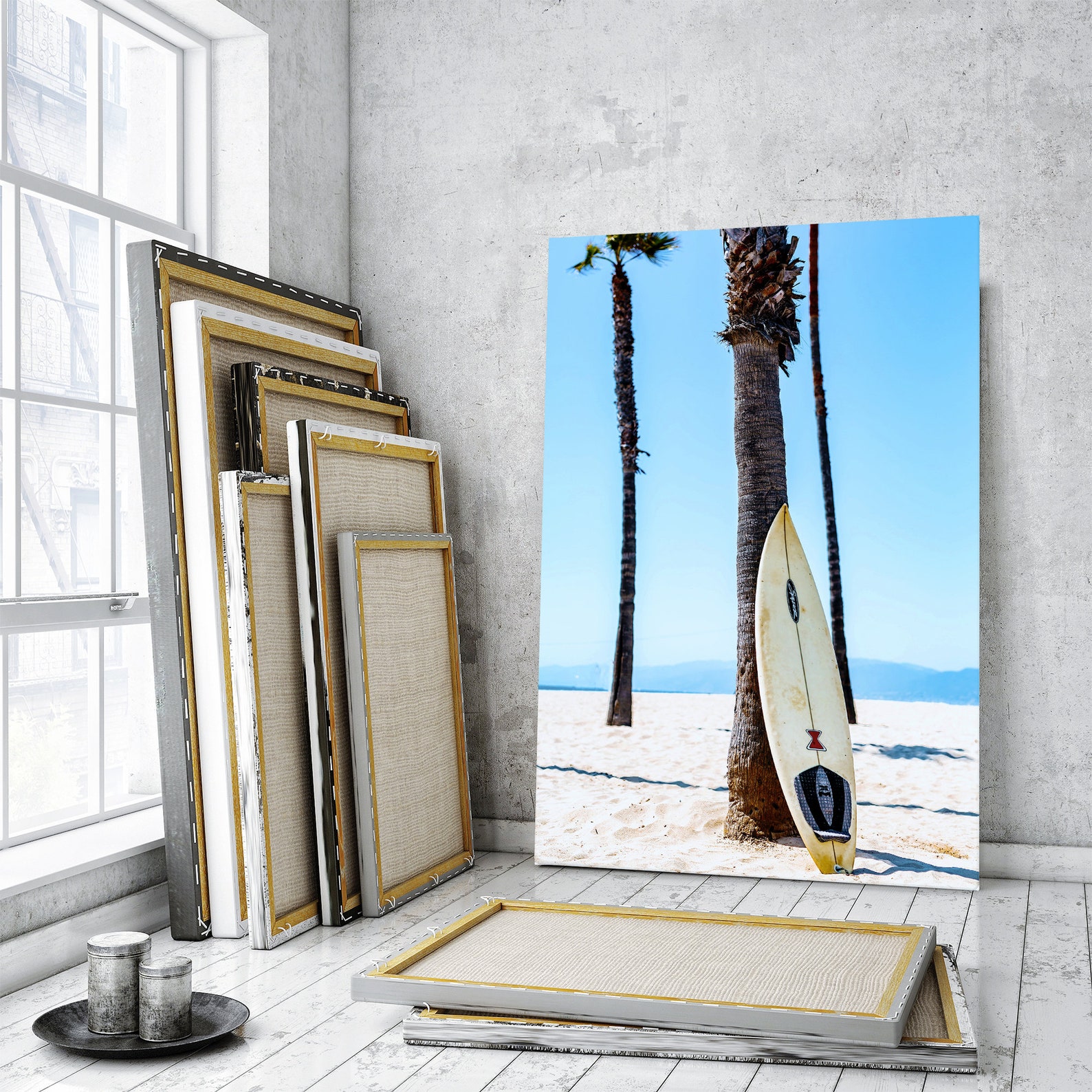 Surf Print Surfboard Canvas Art Surfboard Wall Art Surfboard Etsy