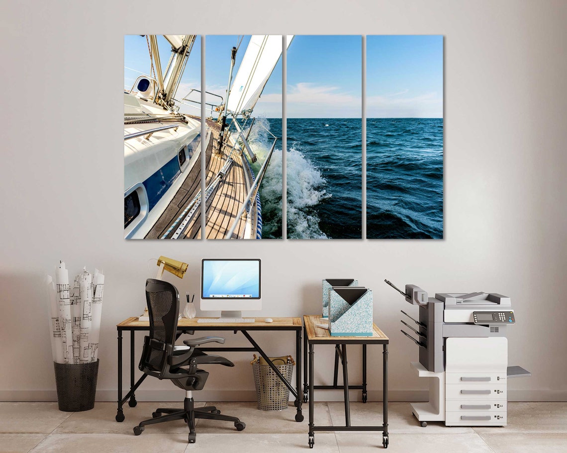 Yacht Wall Art Yacht Canvas Yacht Print Yacht Photo Yacht Etsy