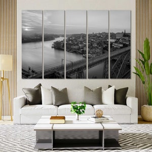Porto Wall Art, Portugal Cityscape Canvas, Ready to Hang Home Decor image 5