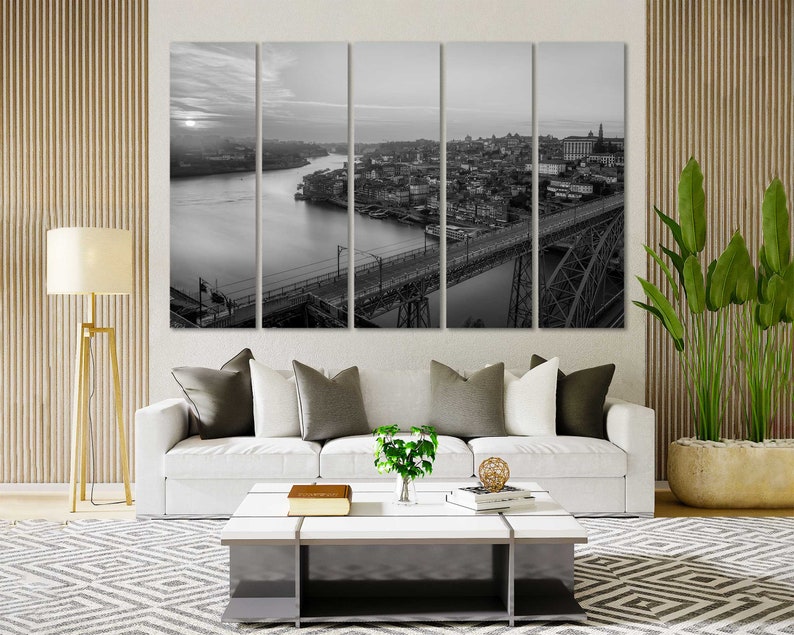 Porto Wall Art, Portugal Cityscape Canvas, Ready to Hang Home Decor image 5