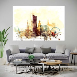 Seville Large Wall Art Sale Seville Wall Painting Decor Seville Wall Art for Living Room Seville Wall Decor for Bedroom Modern Wall Art