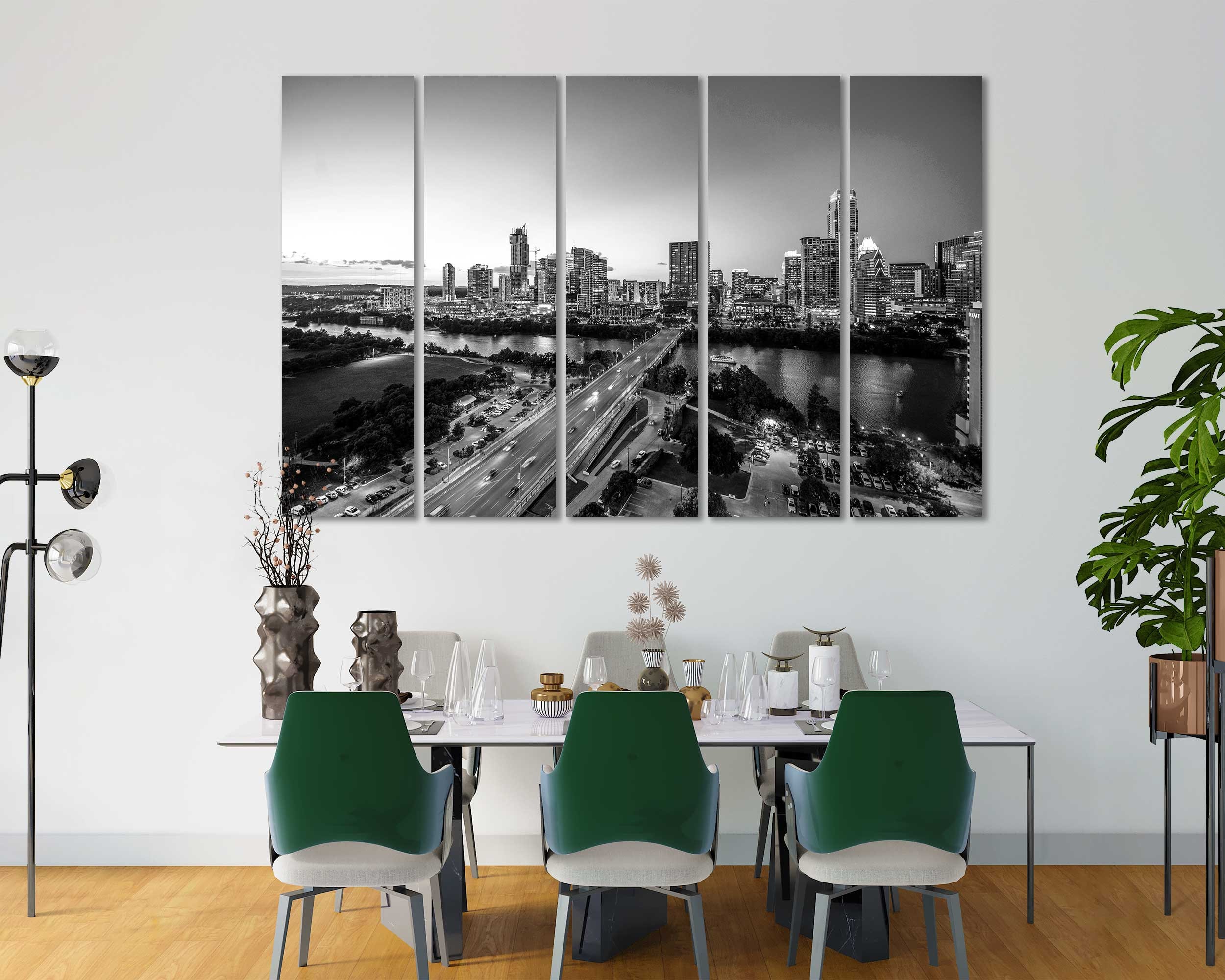 Canvas Set of Austin City Austin wall decorating ideas with | Etsy