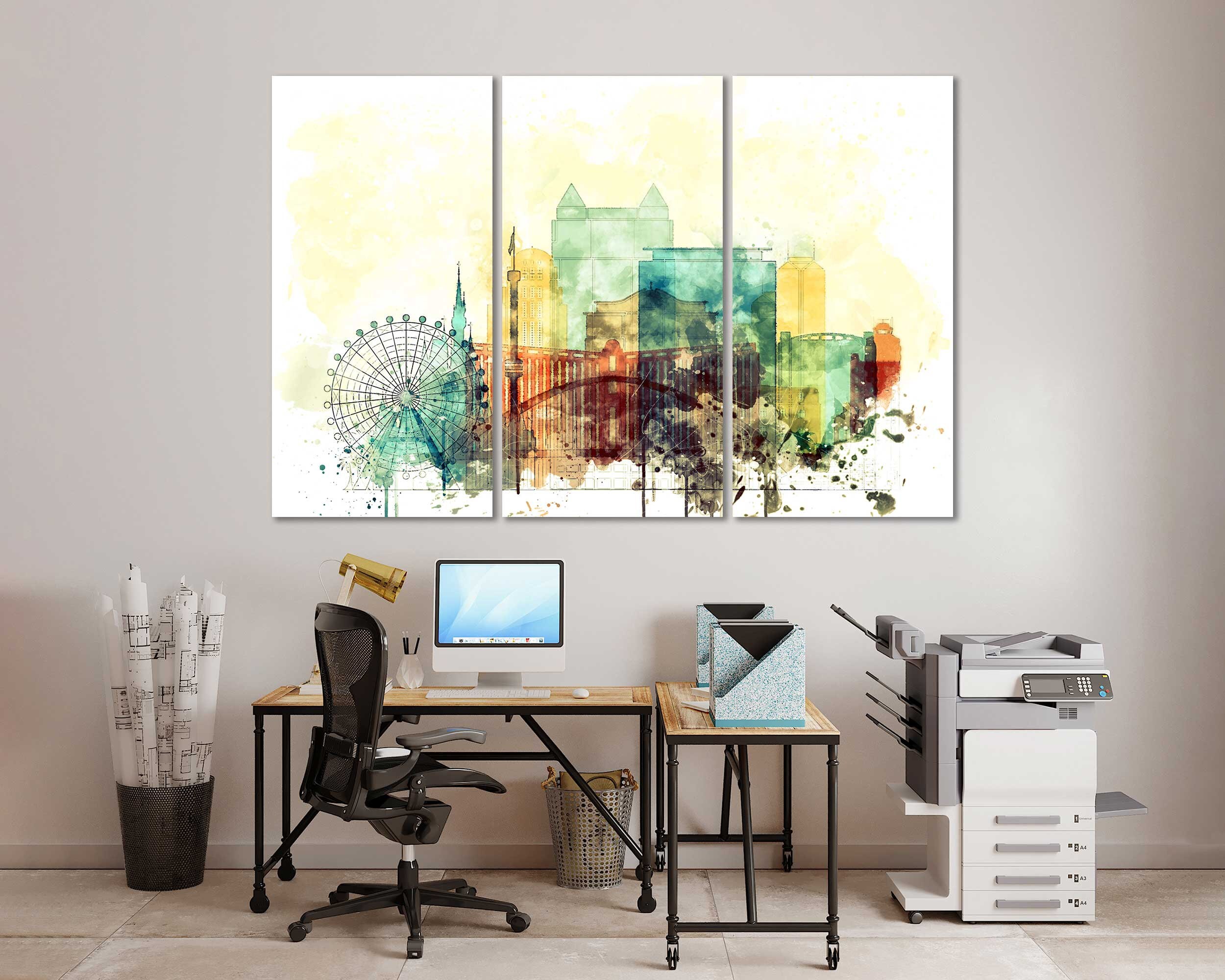 Orlando Large Wall Art Sale Orlando Wall Painting Decor Etsy