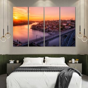 Porto Wall Art, Portugal Cityscape Canvas, Ready to Hang Home Decor image 6