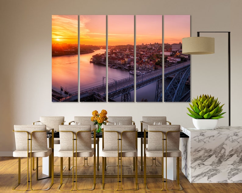 Porto Wall Art, Portugal Cityscape Canvas, Ready to Hang Home Decor image 8