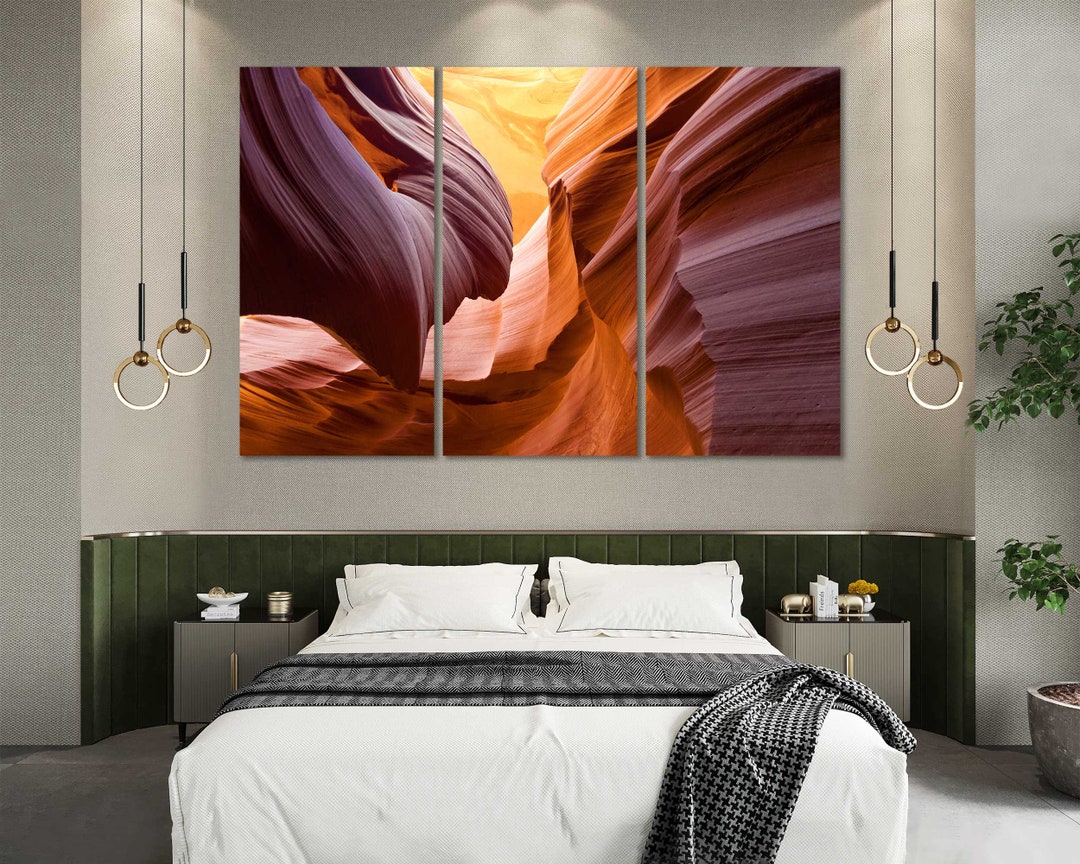 Large Canyon Antelope Canvas Wall Art Canyon Print Landscape - Etsy