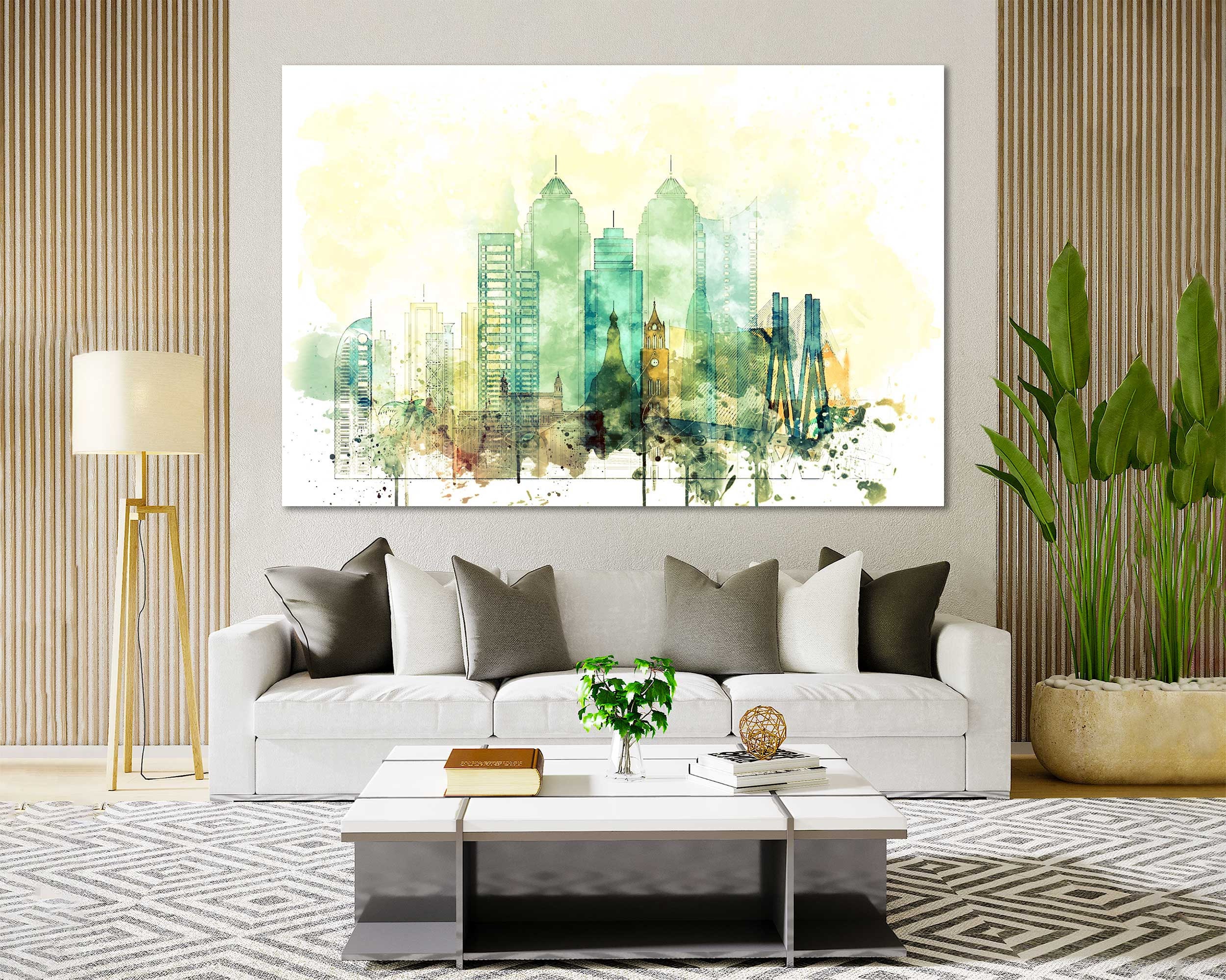 Mumbai Large Wall Art Sale Mumbai Wall Painting Decor Mumbai Etsy UK