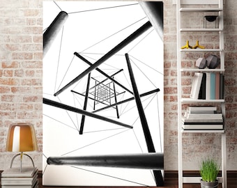 Abstract Wall Art Sale for Bedroom Wall Decor Abstract Living Room Large Wall Art Abstract Canvas Art Modern Style Office Wall Decor