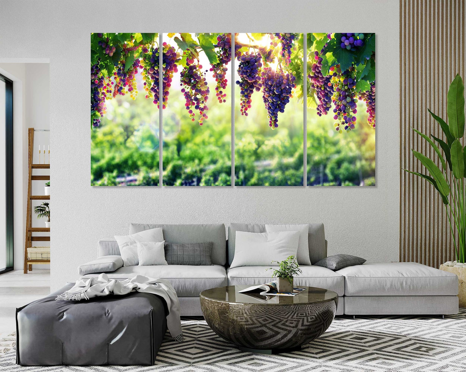 Grapes Kitchen Decor Kitchen Wall Decor Kitchen Art Kitchen Etsy