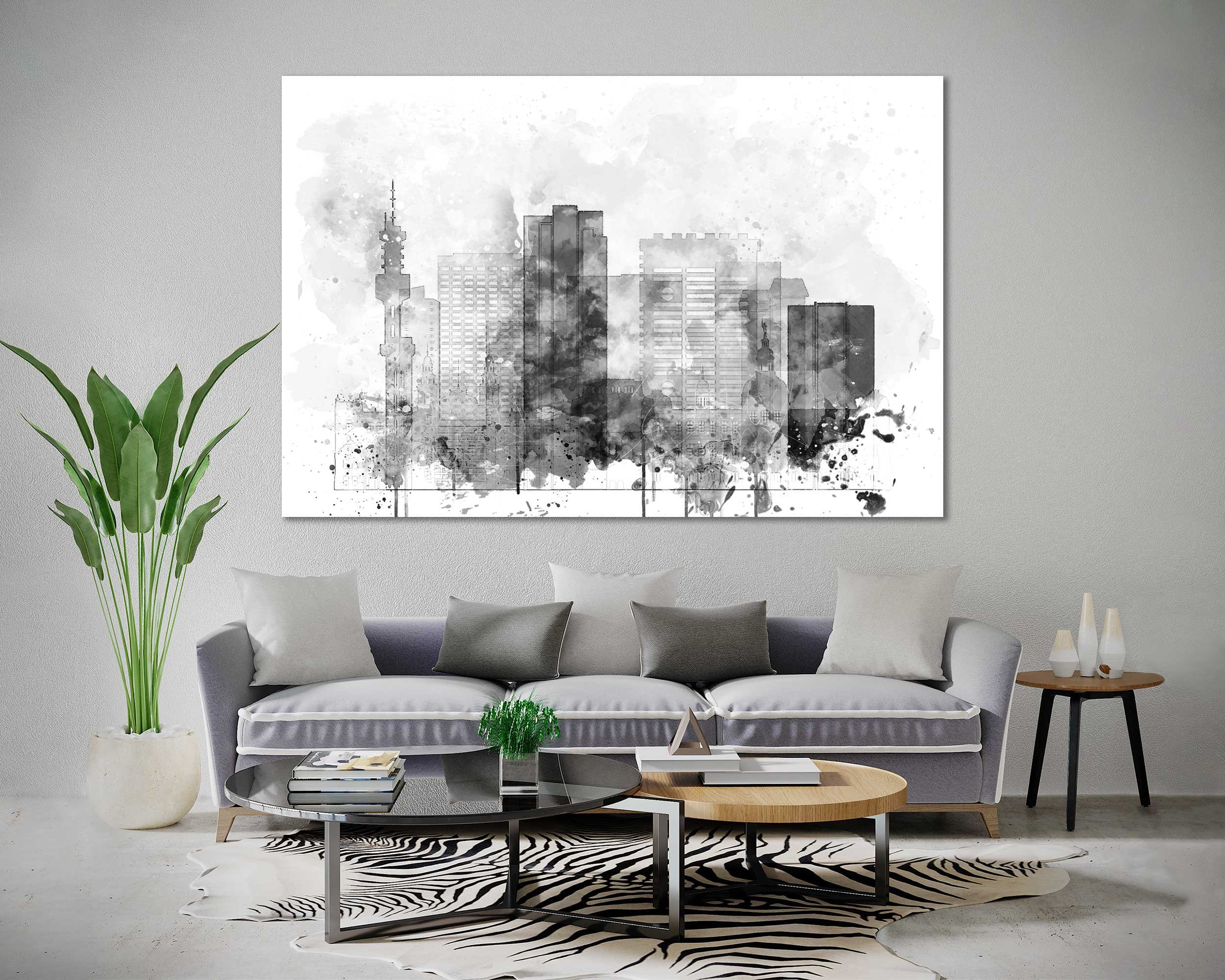 Pretoria Watercolor Canvas Prints Wall Art Pretoria Artwork Etsy