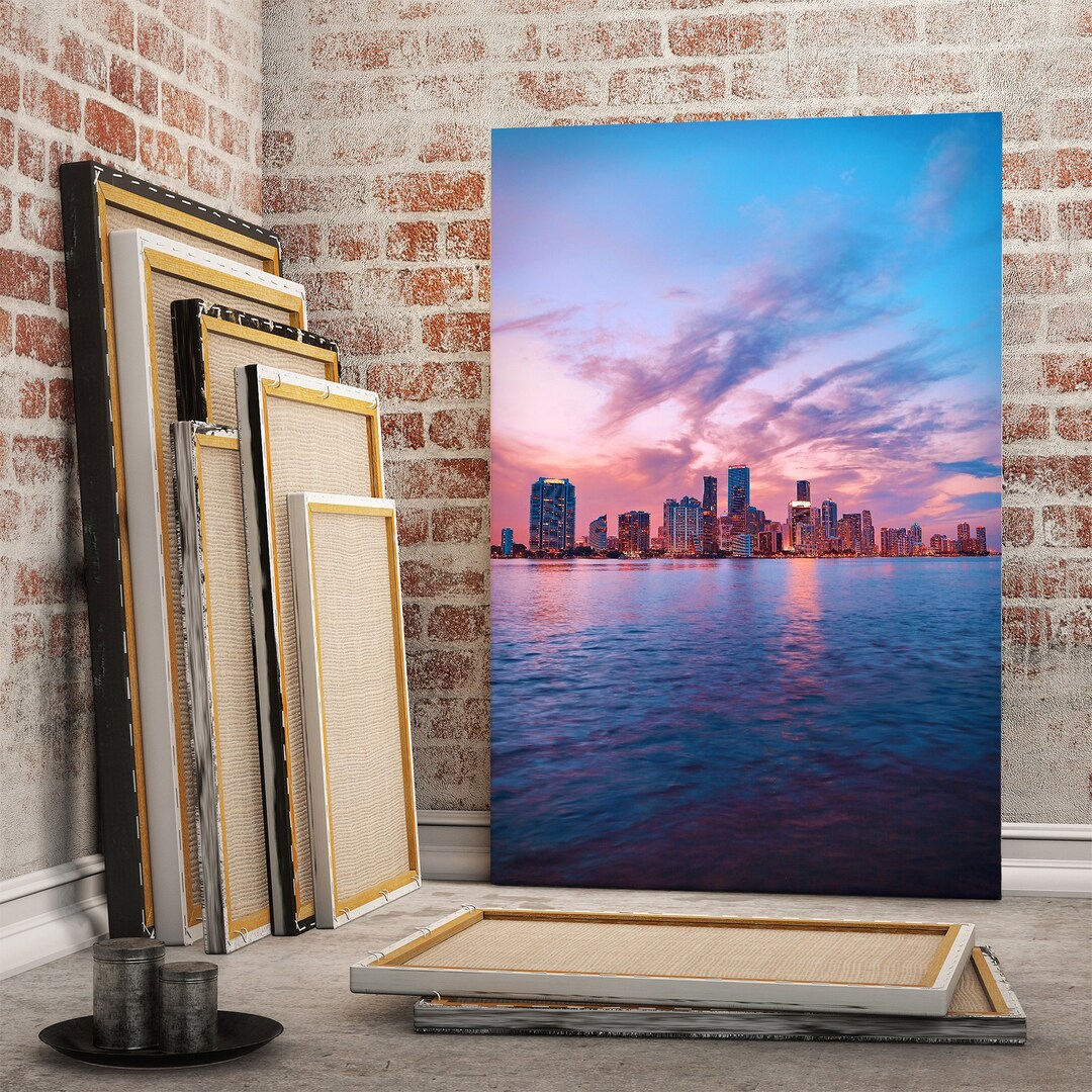 Miami Wall Art Decoration Florida Home Goods Wall Decor Etsy