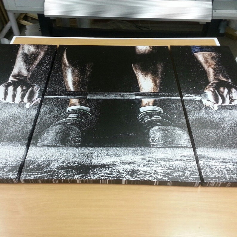 Gym Canvas Prints Wall Art Crossfit Canvas Art for Wall Decor Etsy