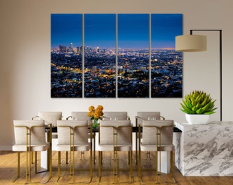 Los Angeles original decor for wall, Los Angeles large art, Los Angeles picture print on canvas, Los Angeles artwork, Los Angeles photo art