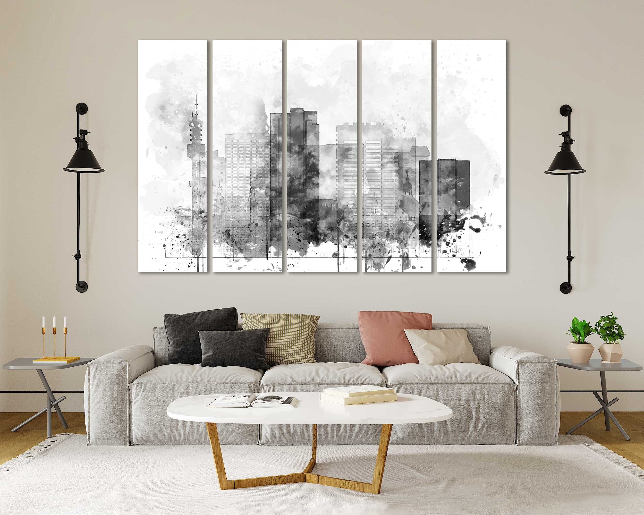 Pretoria Watercolor Canvas Prints Wall Art Pretoria Artwork Etsy