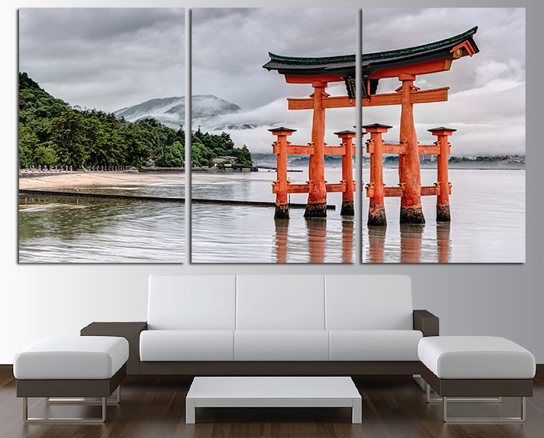 Japan Large Canvas Print Wall Art Japan Wall Art Japan Canvas Etsy