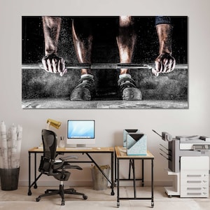 Gym Canvas Prints Wall Art Crossfit Canvas Art for Wall Decor Gym Bedrooms Prints Motivation Wall Art Sale Gym 3 Piece Wall Art Print