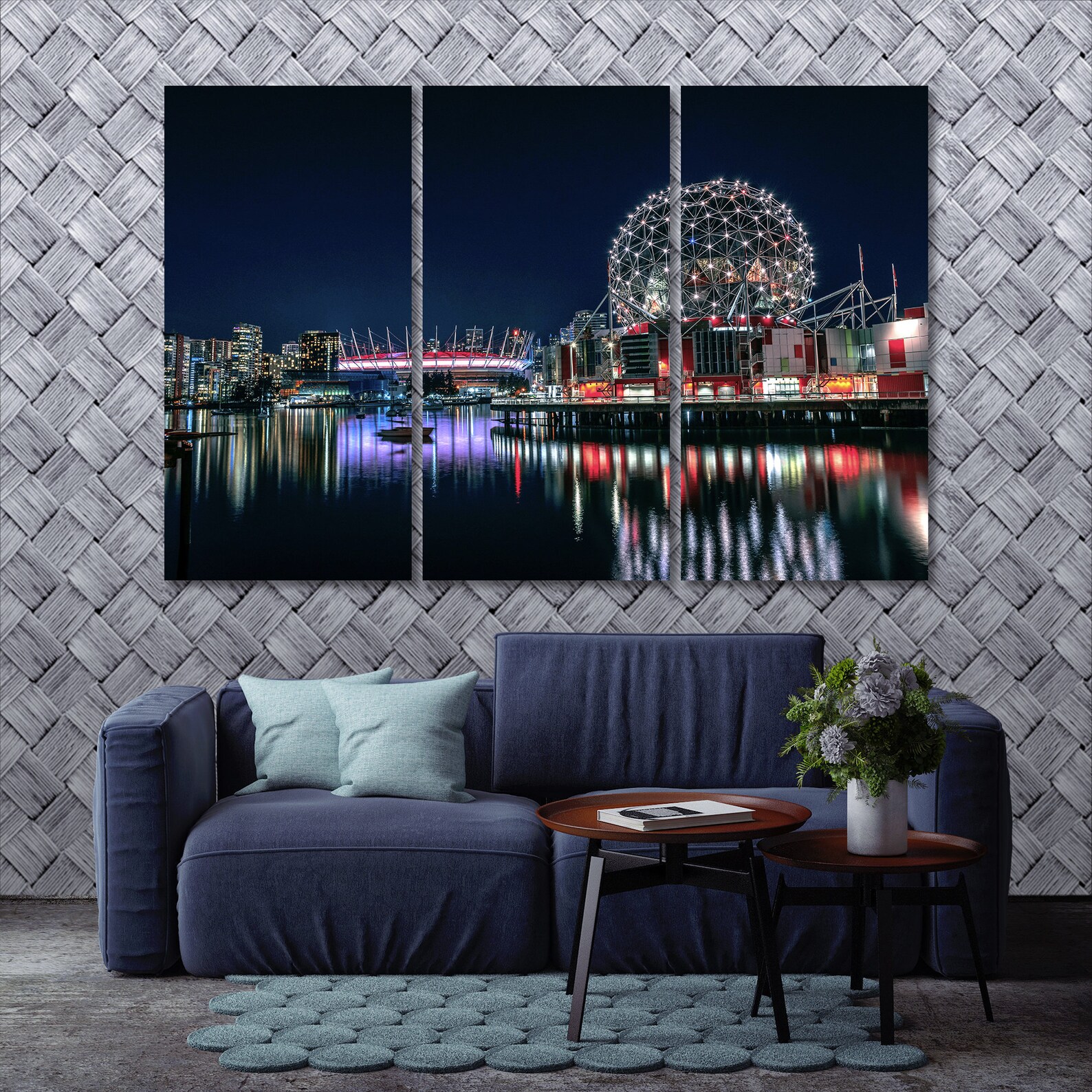 Vancouver Canvas Art Canada Vancouver Wall Art Vancouver Etsy