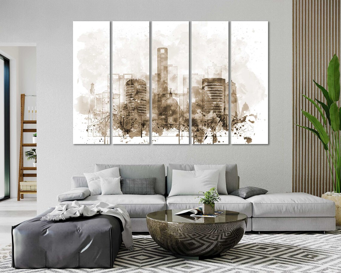Kolkata Large Wall Art Sale Kolkata Wall Painting Decor Etsy