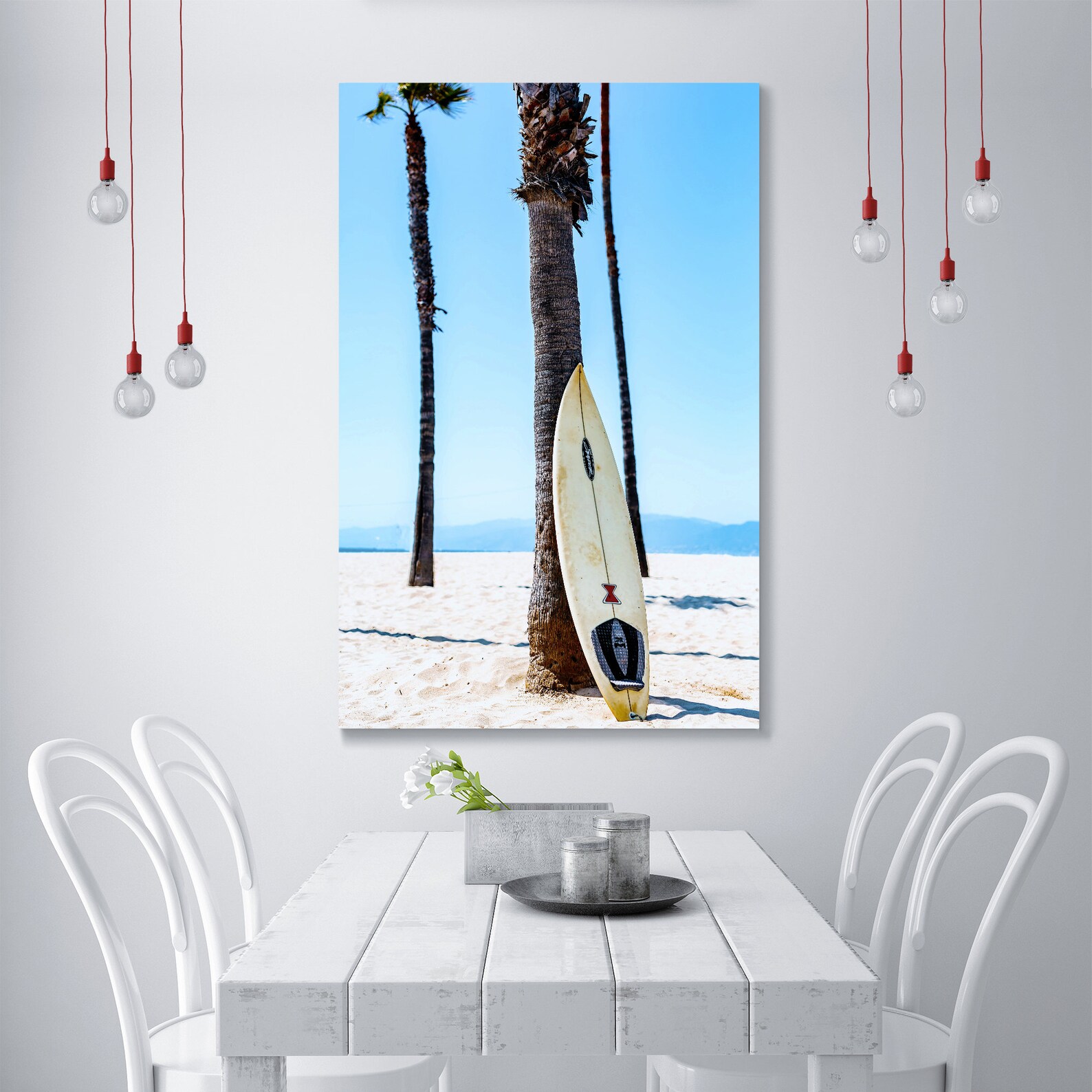 Surf Print Surfboard Canvas Art Surfboard Wall Art Surfboard Etsy