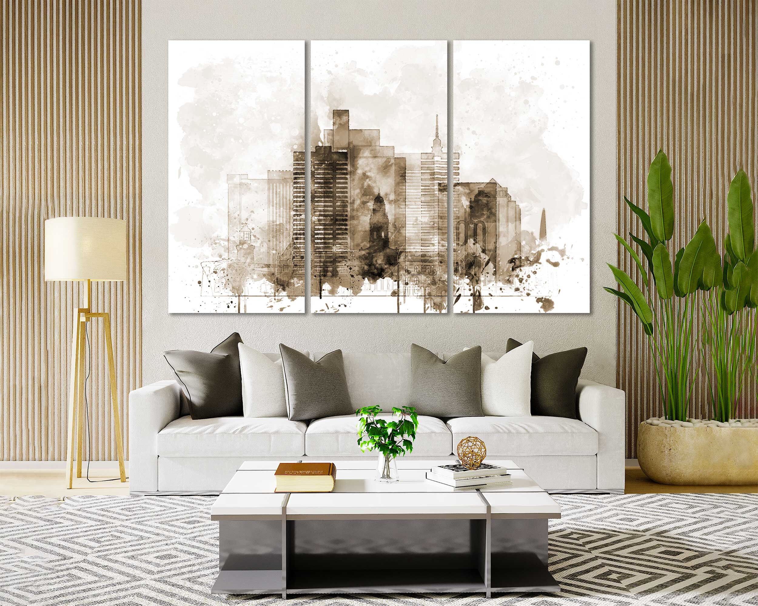 Cape Town Framed Watercolor Canvas Prints Wall Art Cape Town Etsy