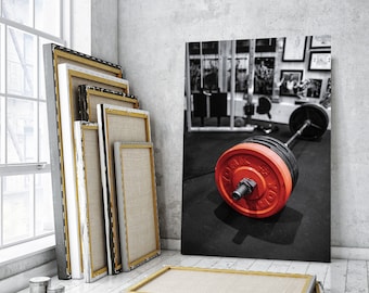 Canvas Art of Gym Workout Motivation Wall Art Home Gym Wall Decor Gym Wall  Art Gym Print for Wall Gym Canvas Extra Large Print