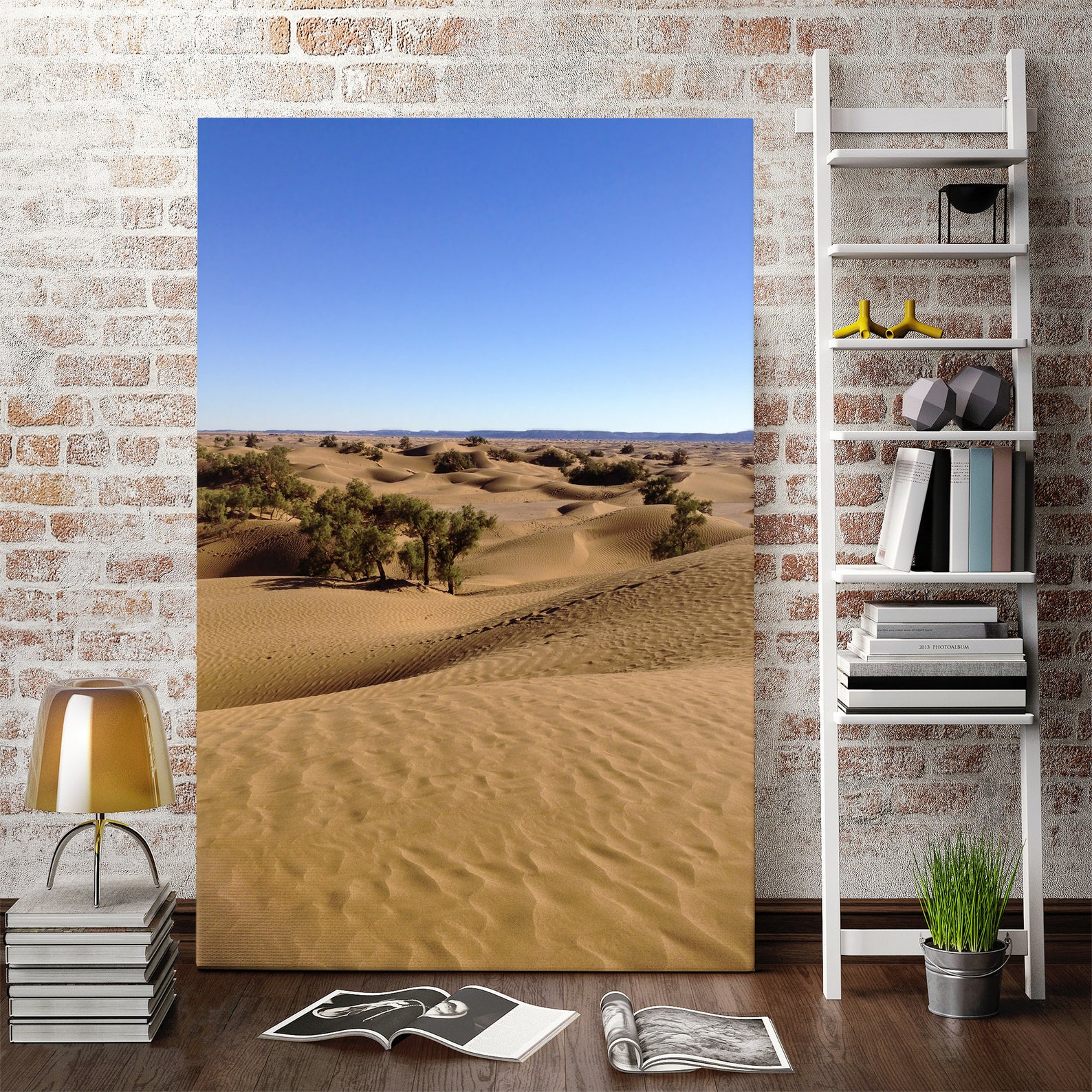 The Desert in Morocco Wall Art Print Desert Wall Decor Etsy