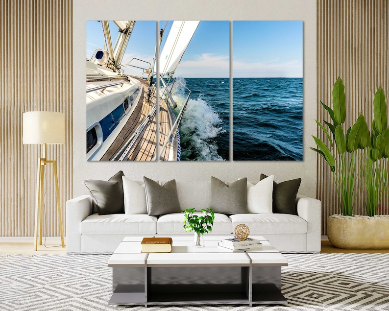 Yacht Wall Art Yacht Canvas Yacht Print Yacht Photo Yacht Etsy