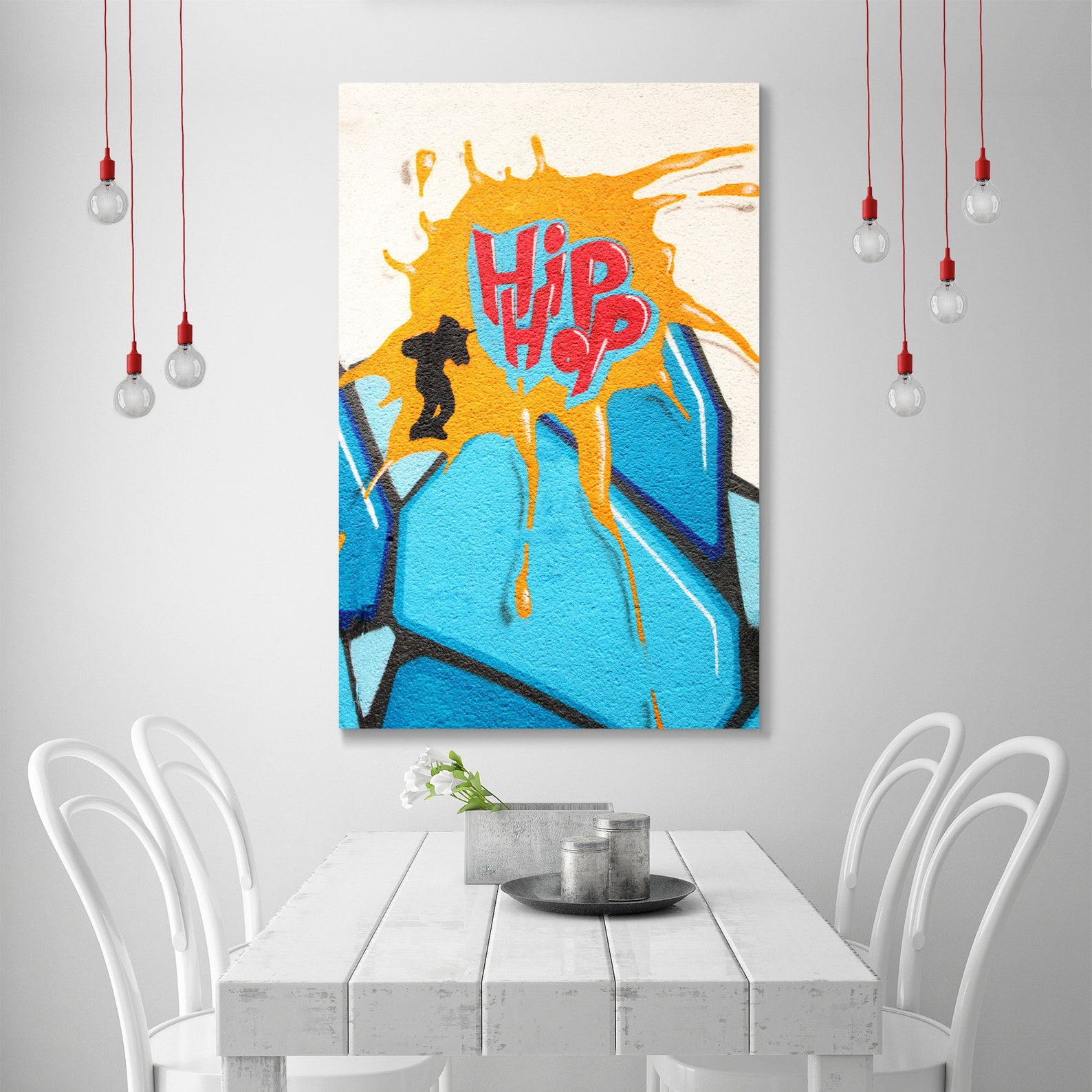 Graffiti hip hop wall art graffiti wall canvas art Etsy