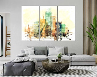 Oklahoma City Large Wall Art Sets Oklahoma City Wall Painting Decor Oklahoma City Wall Art for Living Room Wall Decor for Bedroom