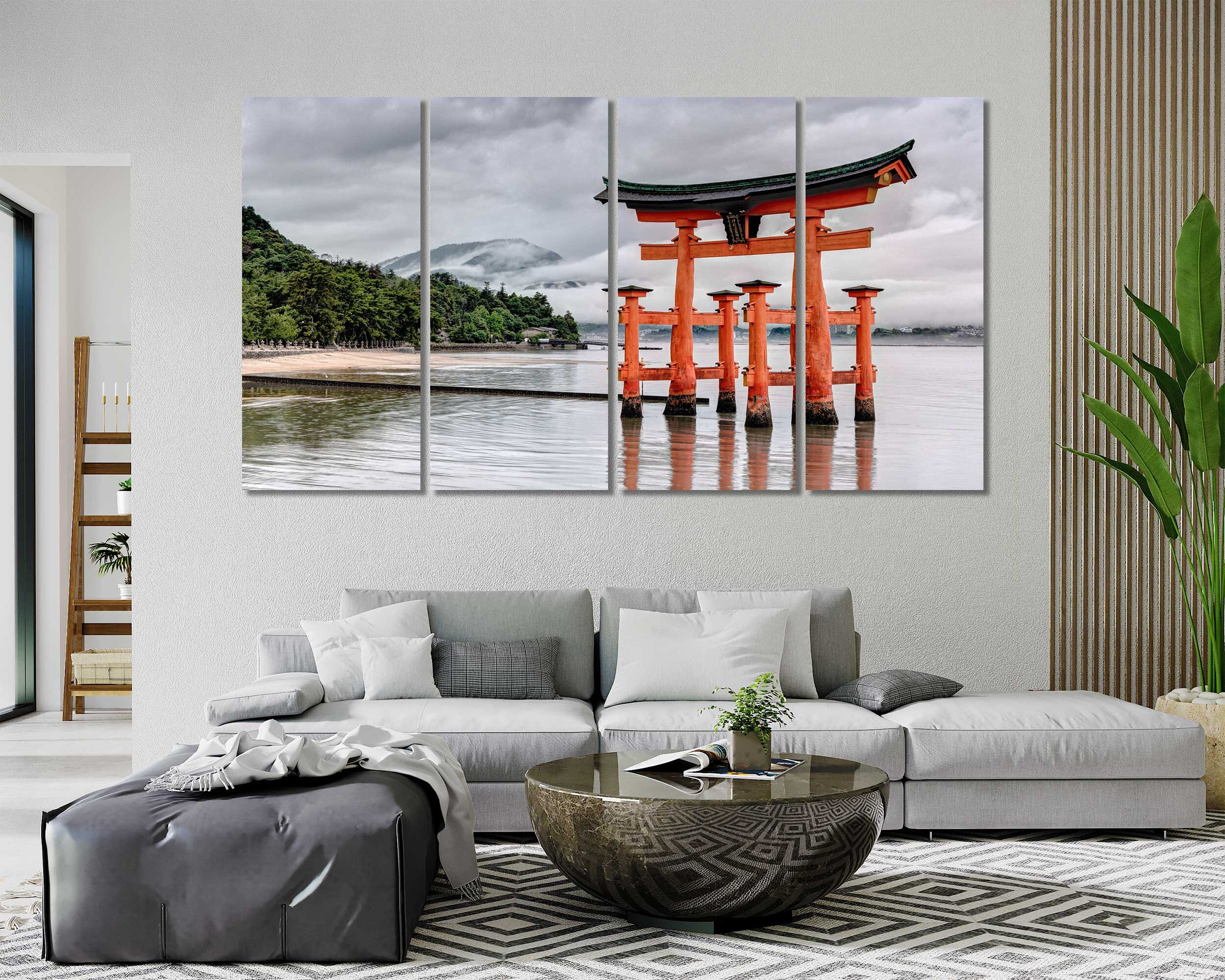 Japan Torii Gate Wall Art – Miyajima Itsukushima Shrine Photo