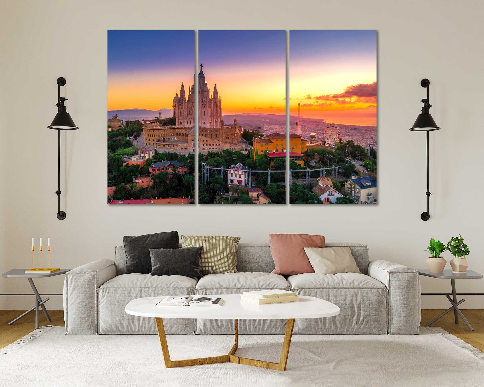 Barcelona Art Barcelona Wall Art Barcelona Wall Decor Etsy