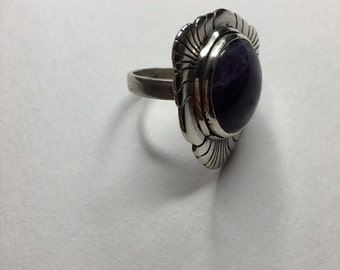 Ring mit Amethyst