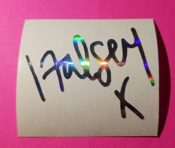 PROBLEM W//LIFE IS NO BACKGROUND MUSIC Holograph Sticker