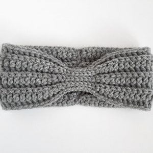 CROCHET PATTERN: Harper Headband - crochet headband pattern, crochet head warmer, crochet ear warmer (baby, toddler, child, adult sizes)