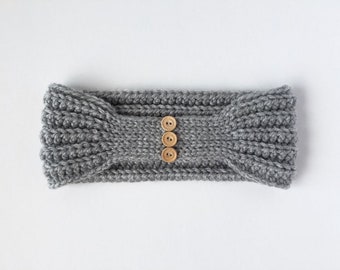 CROCHET PATTERN: Bailey Headband - crochet headband pattern, crochet head warmer, crochet ear warmer (baby, toddler, child, adult sizes)