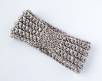 CROCHET PATTERN: Violet Headband - crochet headband pattern, crochet head warmer, crochet ear warmer (baby, toddler, child, adult sizes)