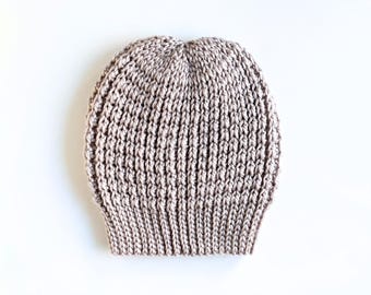 CROCHET PATTERN: hat beanie, modern textured crochet beanie pattern, crochet hat pattern, slouchy beanie - baby, toddler, child, adult sizes