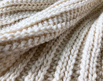 CROCHET PATTERN: blanket, crochet blanket pattern, crochet afghan pattern, crochet baby blanket, chunky throw blanket crochet pattern