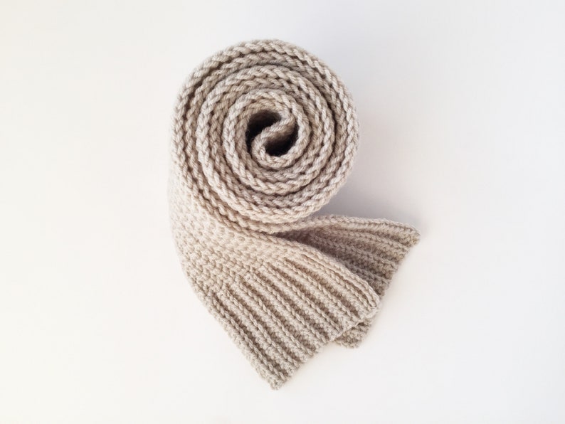 Patterned Scarf in Laurel