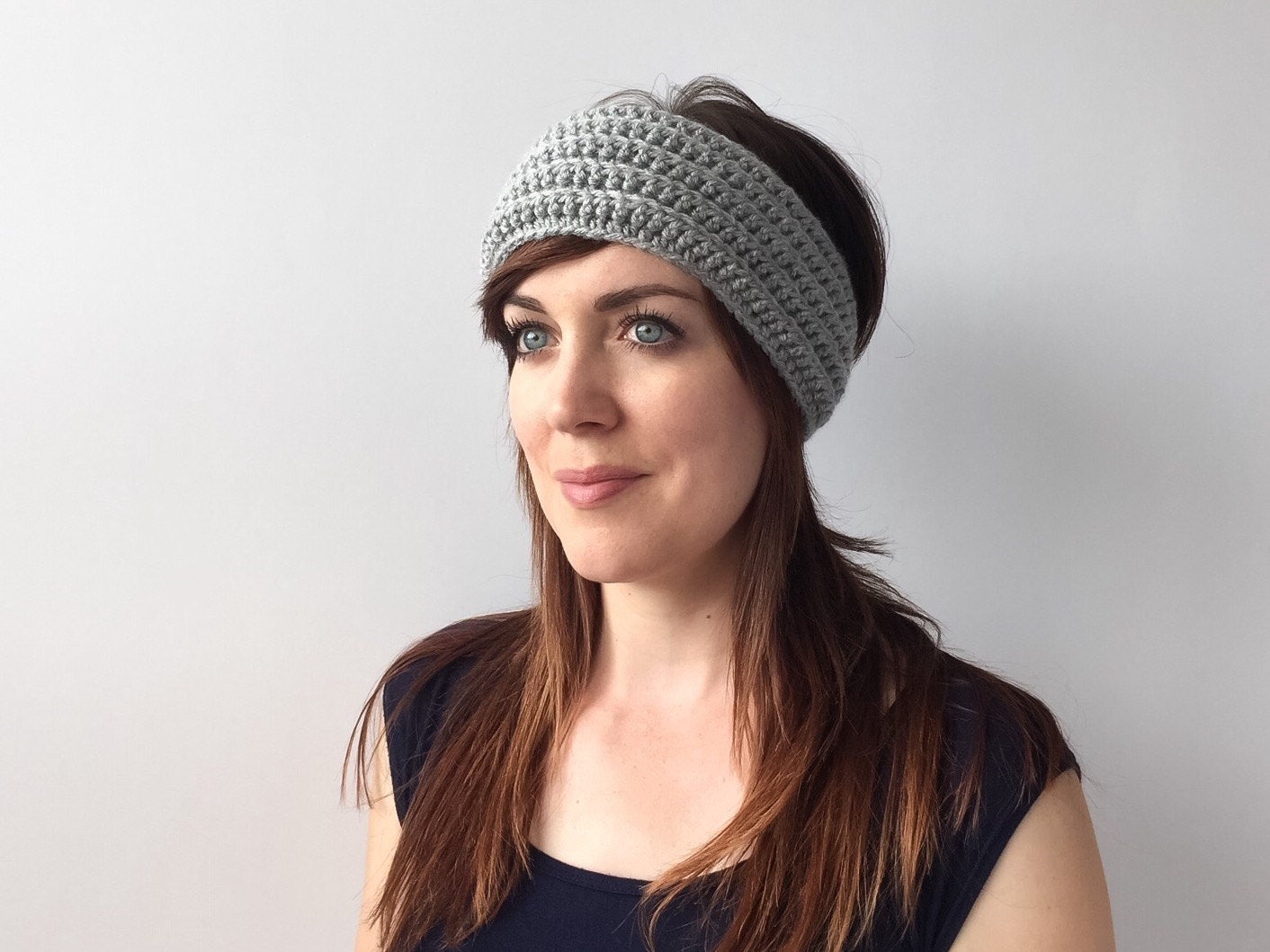 CROCHET PATTERN Bailey Headband Crochet Headband Pattern Etsy