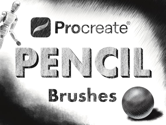 40 Procreate Pencil Brushes For Digital Drawing And Illustration