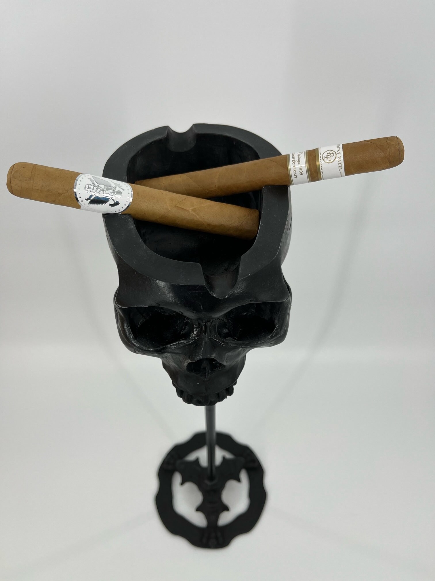Ashtray With Cast Iron Stand Etsy