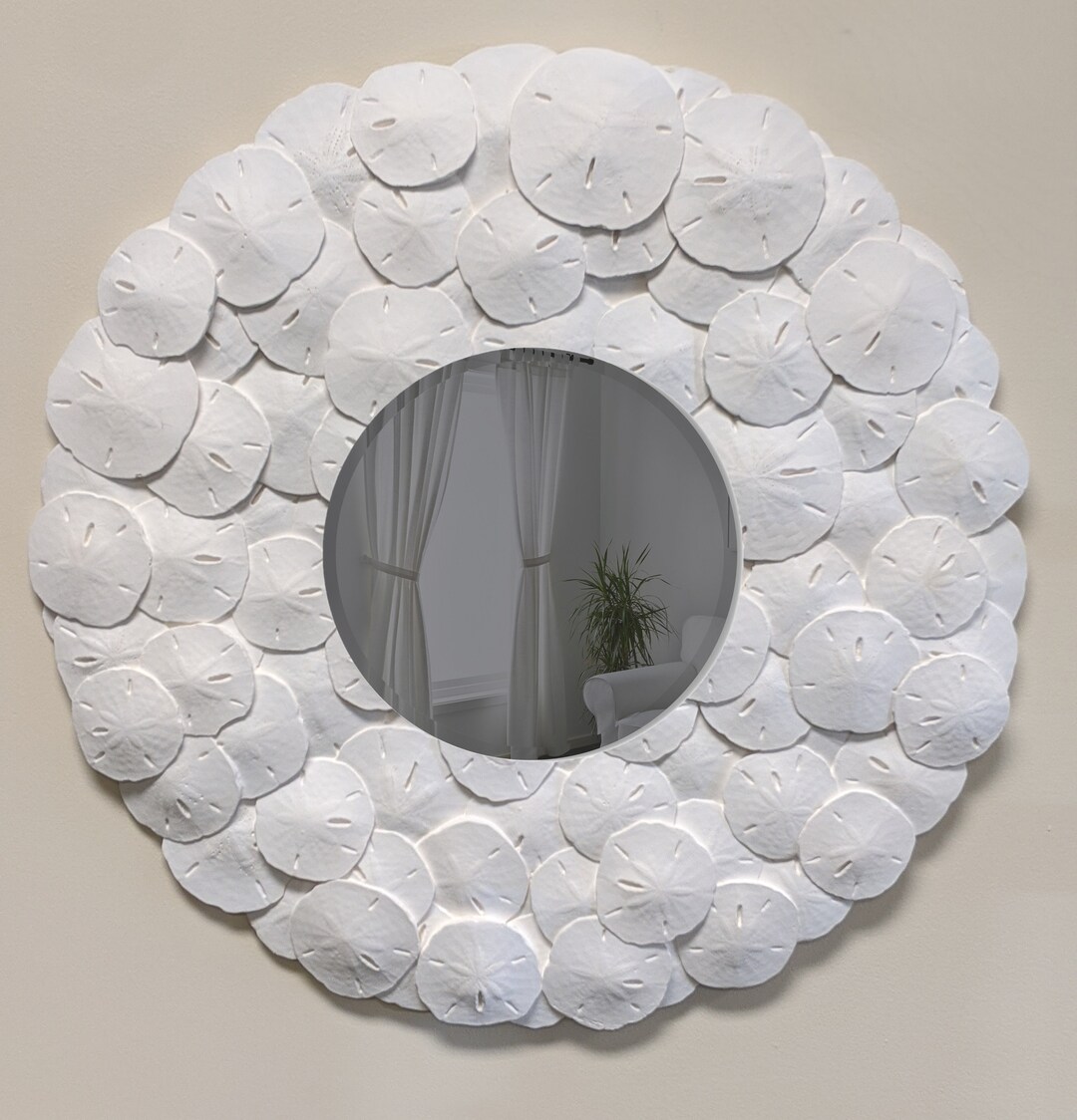 Sand Dollar Mirror Etsy
